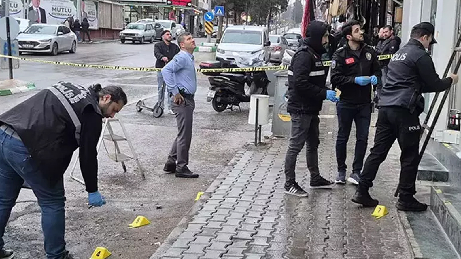 Gaziantep'te banka şubesine silahlı saldırı