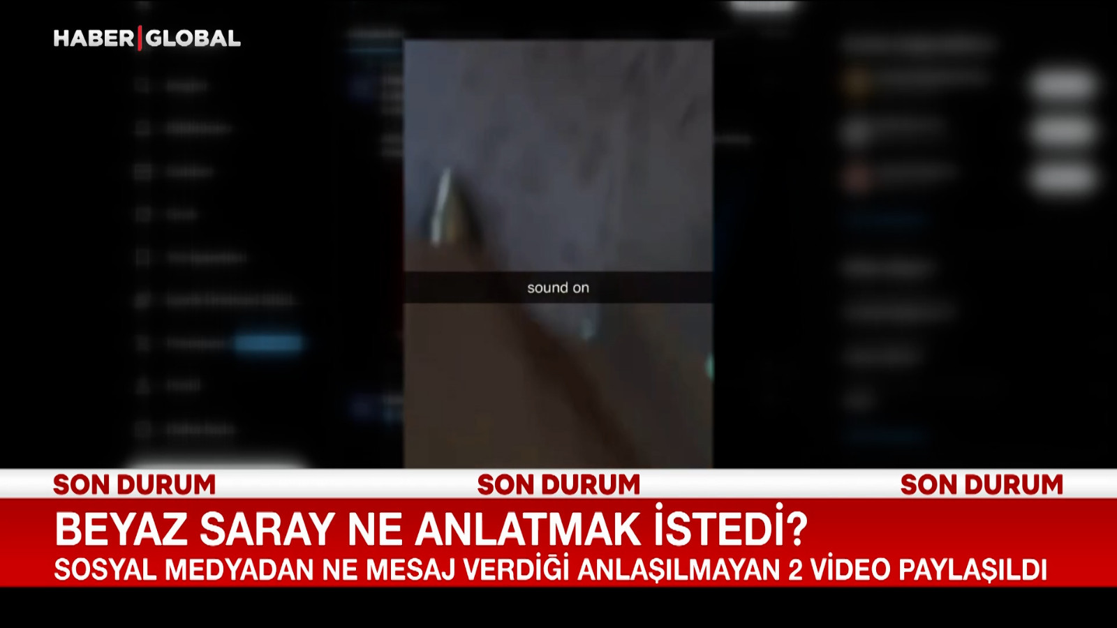 Beyaz Saray ne mesaj verdiği anlaşılmayan 2 video paylaştı