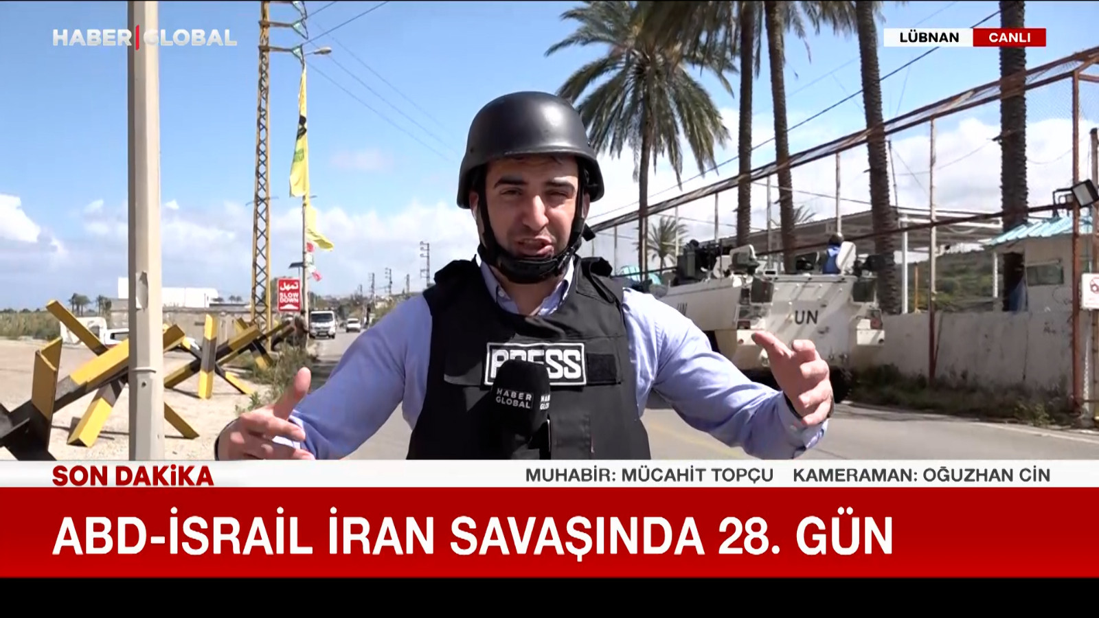 Haber Global Litani Nehri'nde