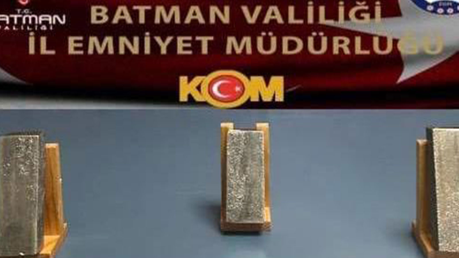 Makedonyalı futbol kulübü başkanı, Batman'da kaçak altınla yakalandı