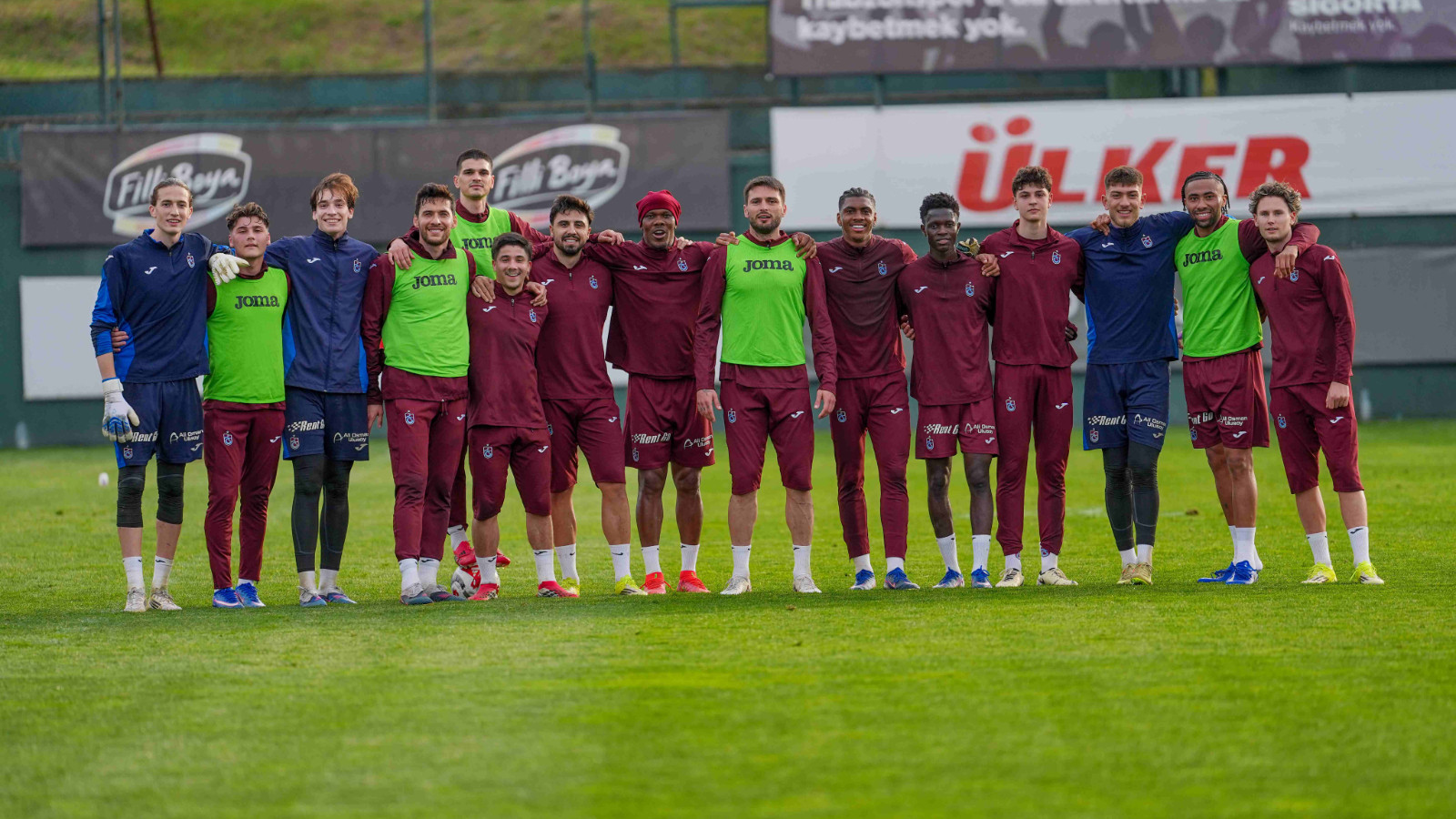 Trabzonspor, Galatasaray derbisinin hazırlıklarına devam etti