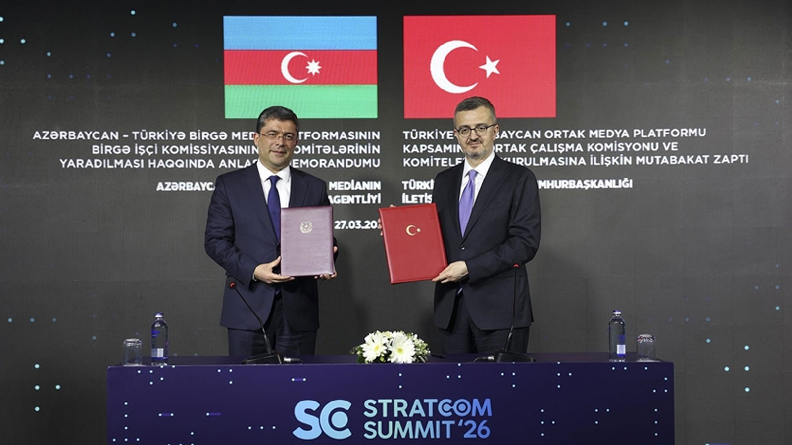 İletişim Başkanlığı ile Azerbaycan Medya Kalkınma Ajansı arasında mutabakat zaptı imzalandı