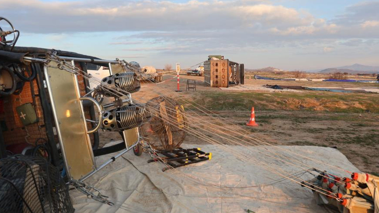 Kapadokya’da sıcak hava balon turlarına rüzgar engeli