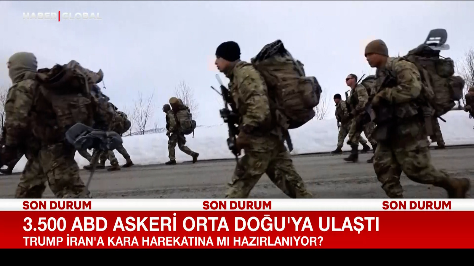 3.500 ABD askeri Orta Doğu’ya ulaştı