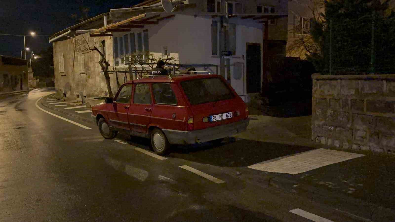 Kayseri'de hapishaneden izinli çıkan şahıs alkol nedeniyle yakalandı