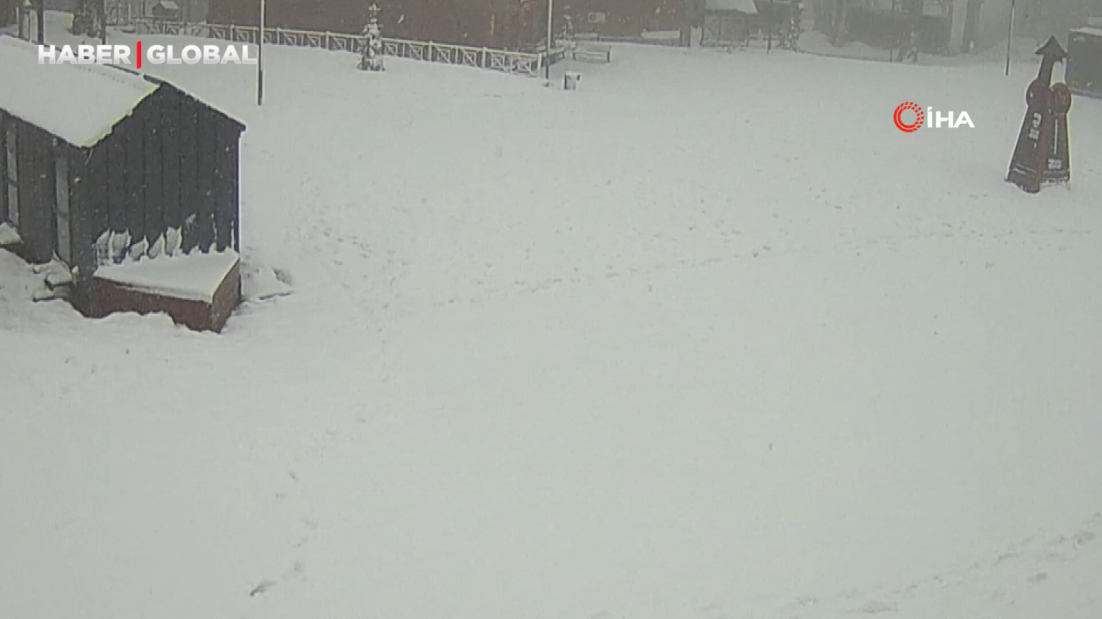 Nisan öncesi Kartepe'de kar sürprizi!