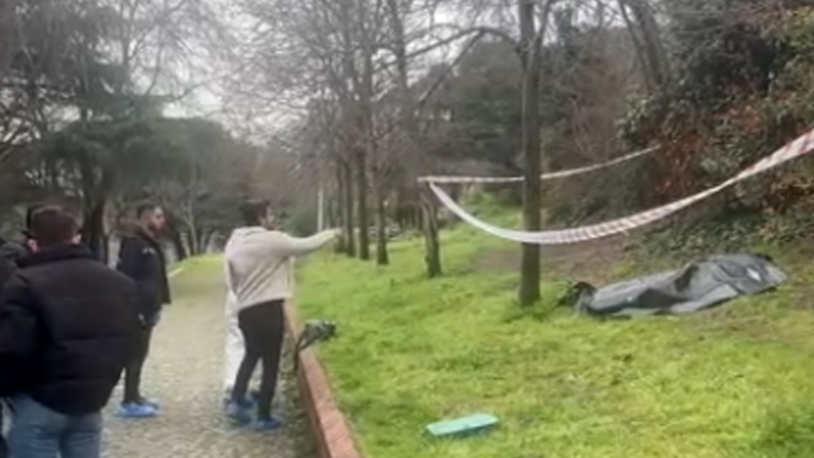 Maçka Parkı'nda erkek cesedi bulundu