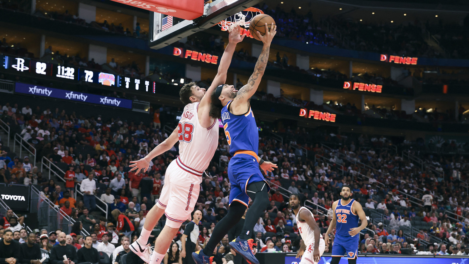 Alperen Şengün'lü Houston, New York'u farklı geçti!