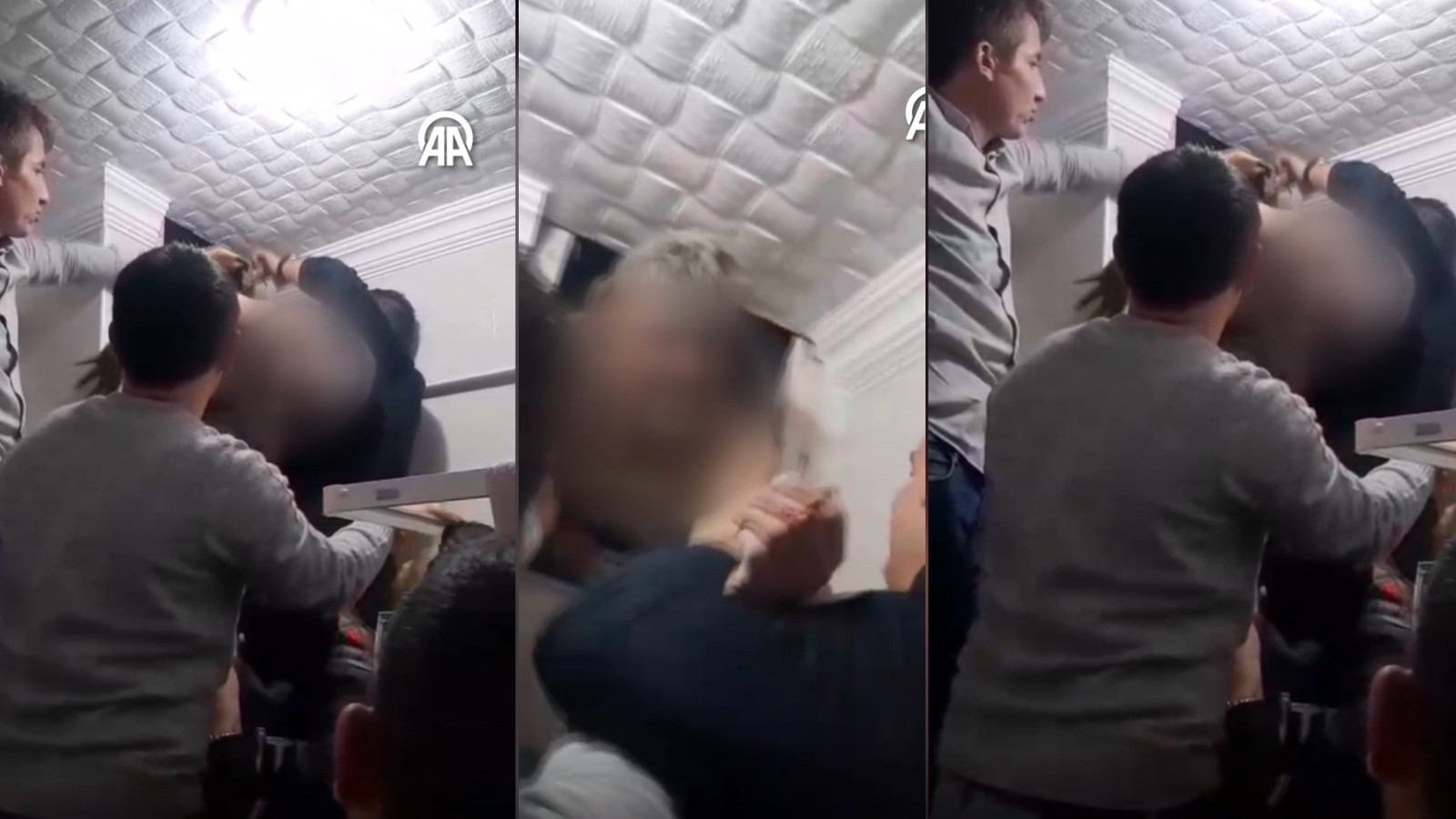 Akılalmaz olay: Boşanma aşamasındaki eşinin evine girmeye çalıştı, bacaya sıkıştı!