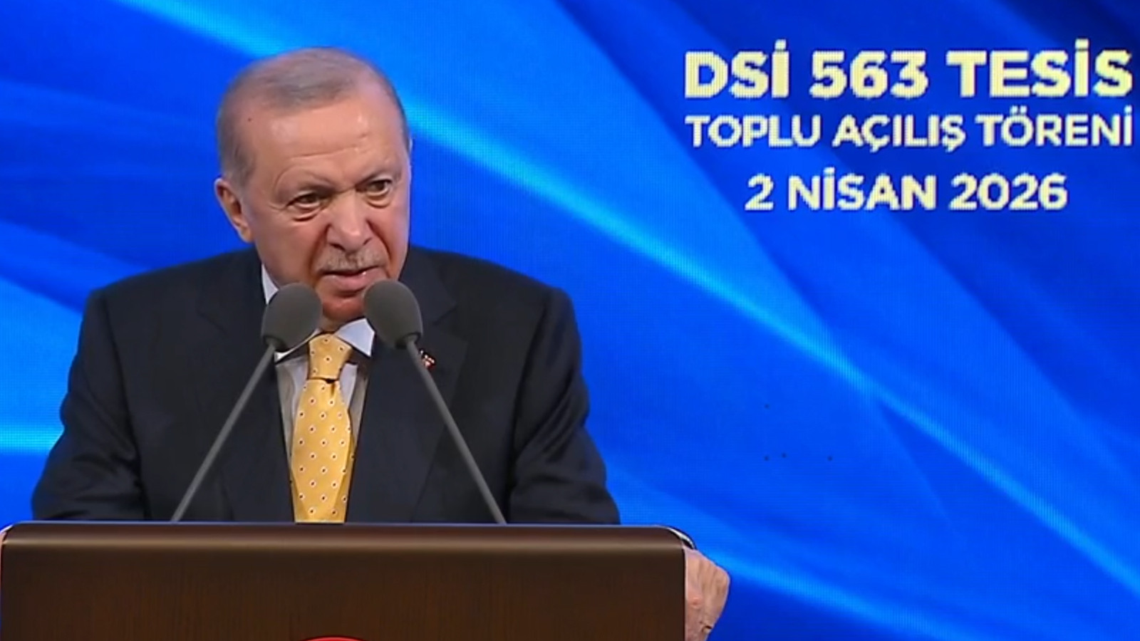 Cumhurbaşkanı Erdoğan: Petrol mücadelesinin benzeri gelecekte su için yapılacak