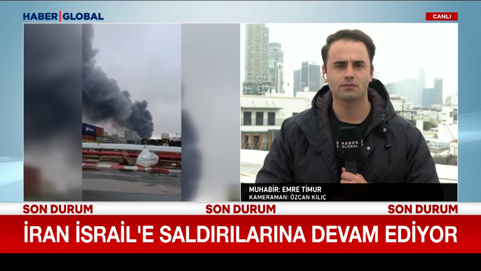 İran İsrail'e saldırılara devam ediyor!