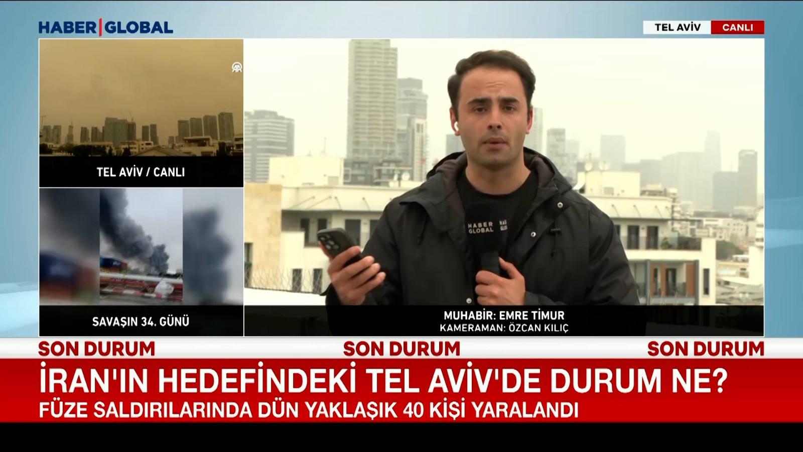 İran İsrail’i füze yağmuruna tuttu