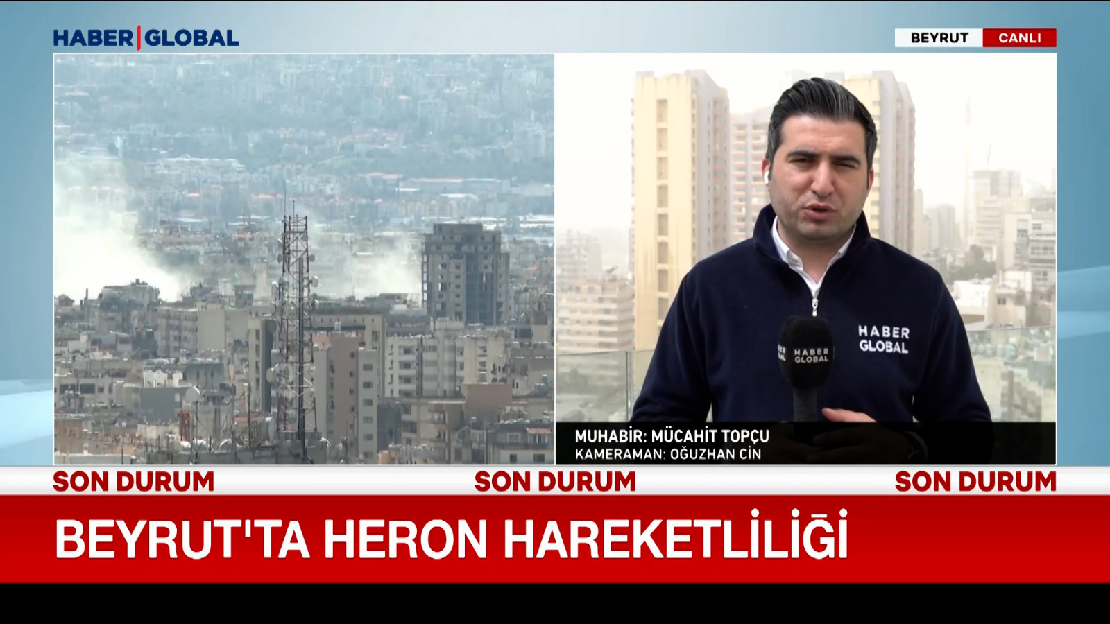 Beyrut’ta Heron hareketliliği