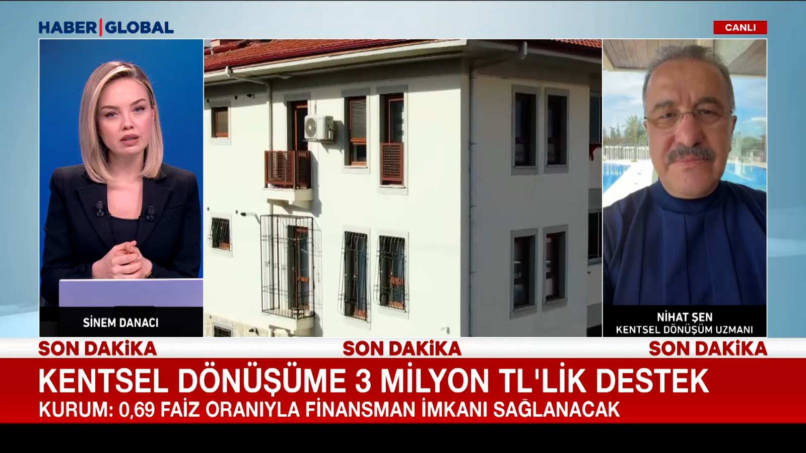 Kentsel dönüşüme 3 milyon TL’lik destek