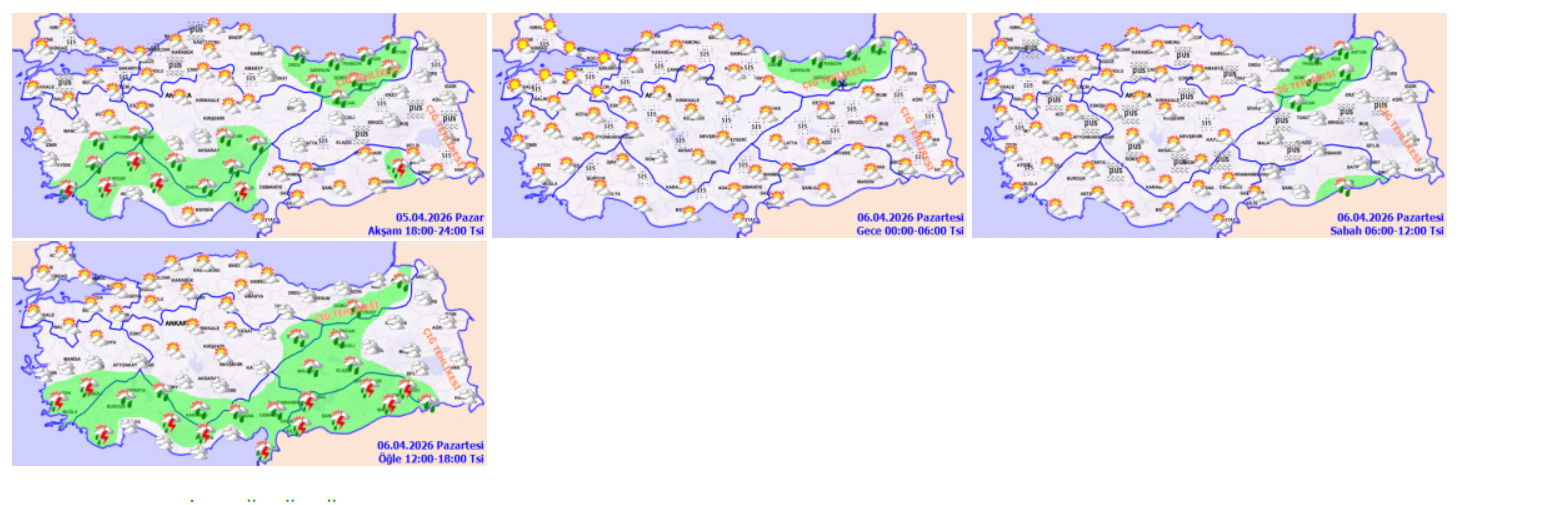 Meteoroloji saat saat açıkladı: Kar ve sağanak dalgası geri dönüyor - Resim: 3