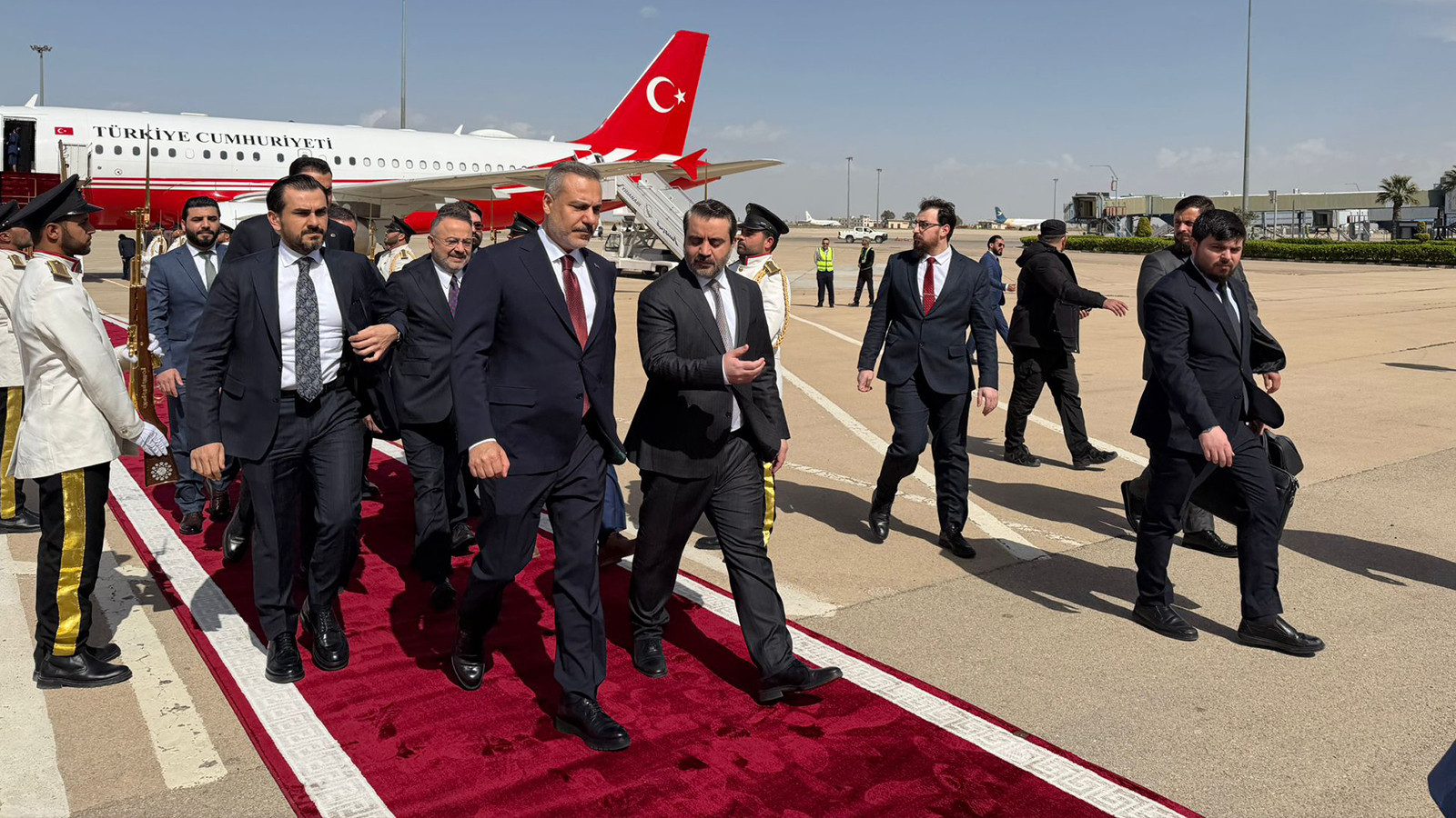 Bakan Fidan, Suriye'ye gitti