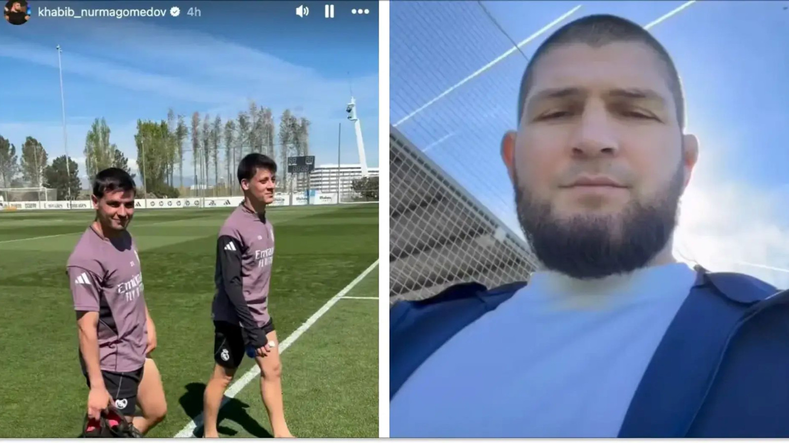 Nurmagomedov ile Arda Güler selamlaştı