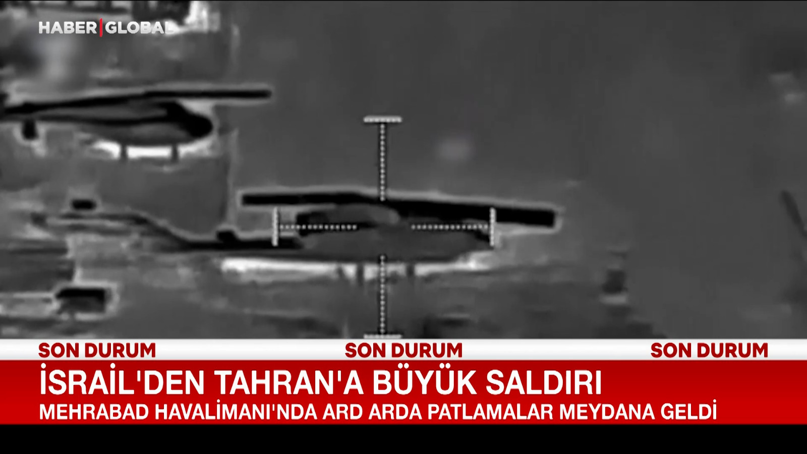 İsrail'den Tahran'a büyük saldırı!