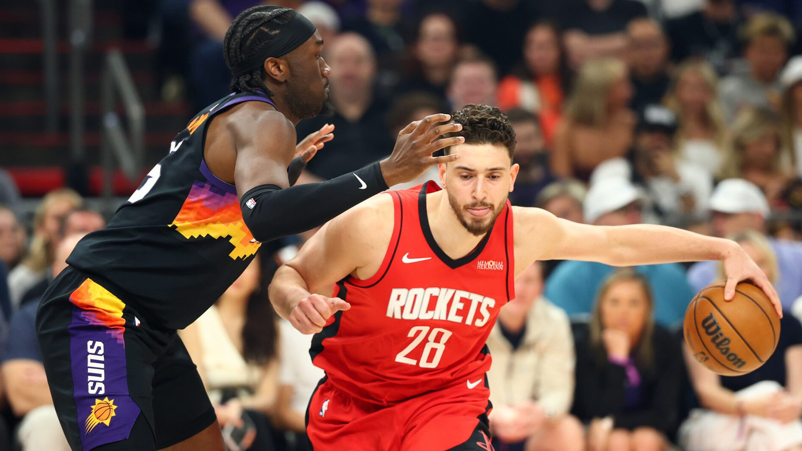Alperen Şengün, Suns'a karşı double-double yaptı! Houston Rockets seriye bağladı