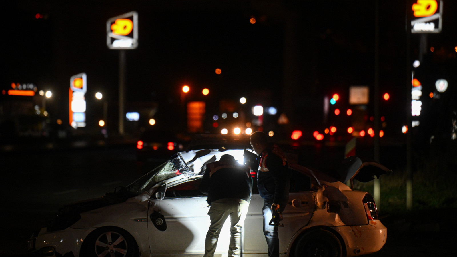 Ankara'da otomobilin çarptığı TIR sürücüsü yaşamını yitirdi