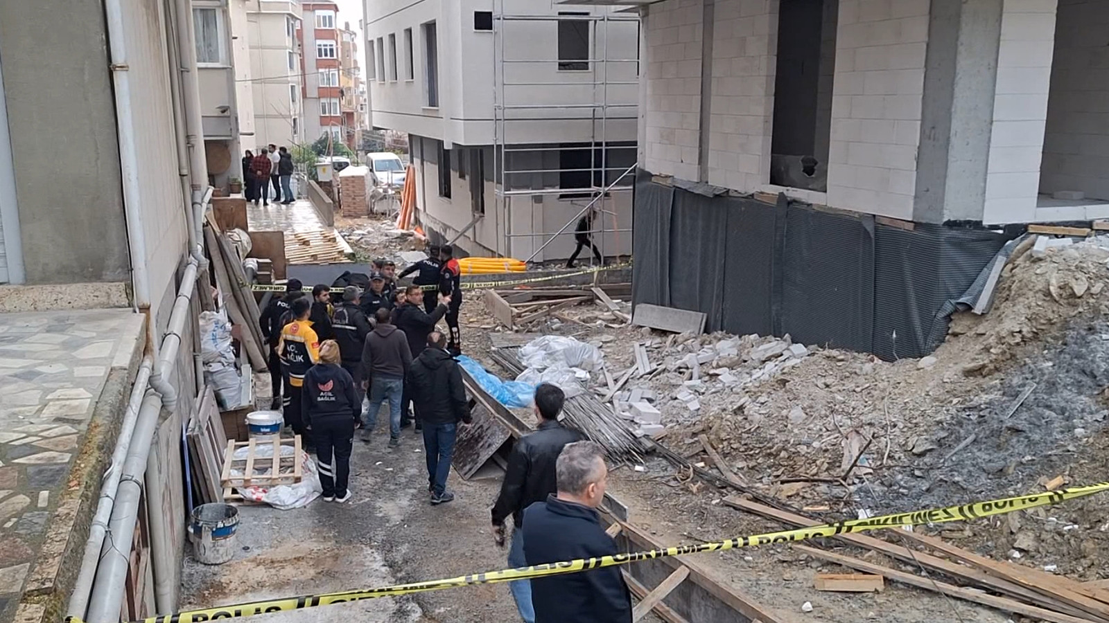 İstanbul'da iş kazası! Şantiye şefi 5’inci kattan düşerek hayatını kaybetti