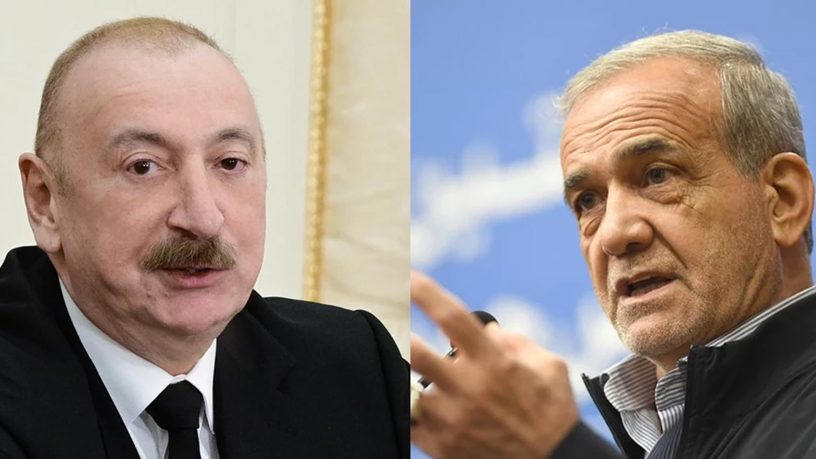 Aliyev'den Pezeşkiyan'a tebrik telefonu