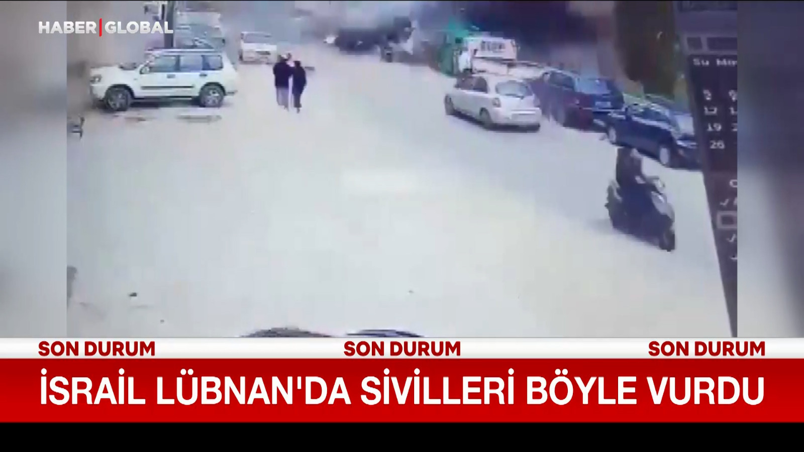İsrail Lübnan’da sivilleri böyle vurdu