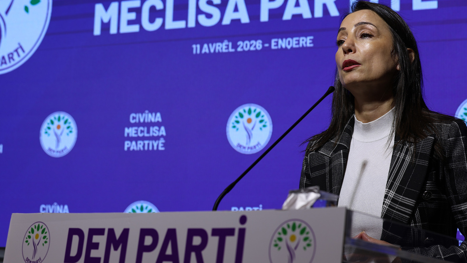 DEM Parti Eş Genel Başkanı Hatimoğulları: Barış konusunda pırıl pırıl bir netliğe sahibiz