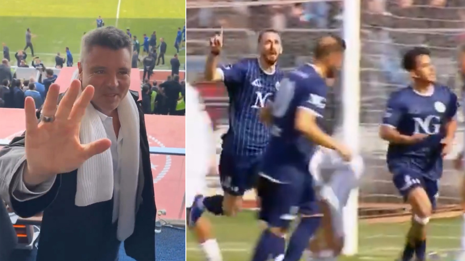 Kütahyaspor şampiyon oldu! Sadettin Saran tribünden destek verdi