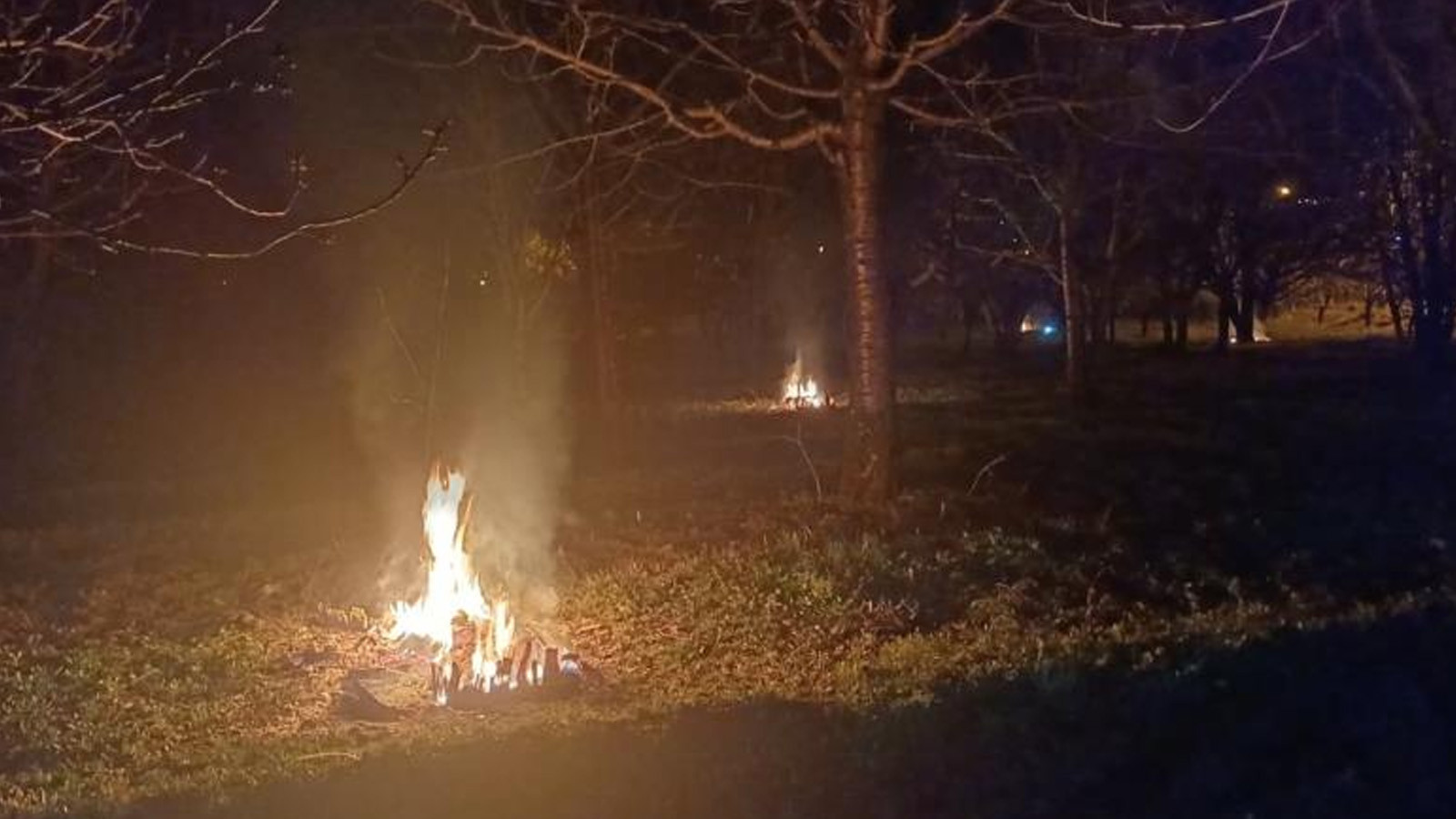 Üreticinin zorlu mesaisi: Ateş yakıp sabaha kadar başında beklediler