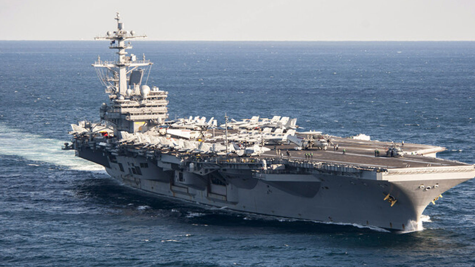 ABD uçak gemisi USS George H.W. Bush'la ilgili Afrika iddiası ortalığı karıştırdı