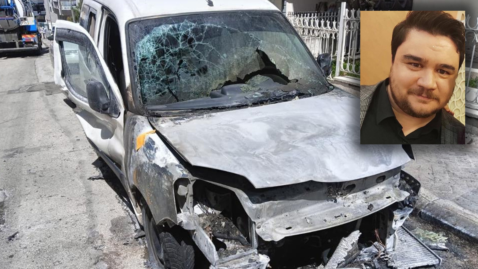 Boşanma aşamasındaki eşine kabusu yaşattı: Evini kurşunlayıp aracını yaktı