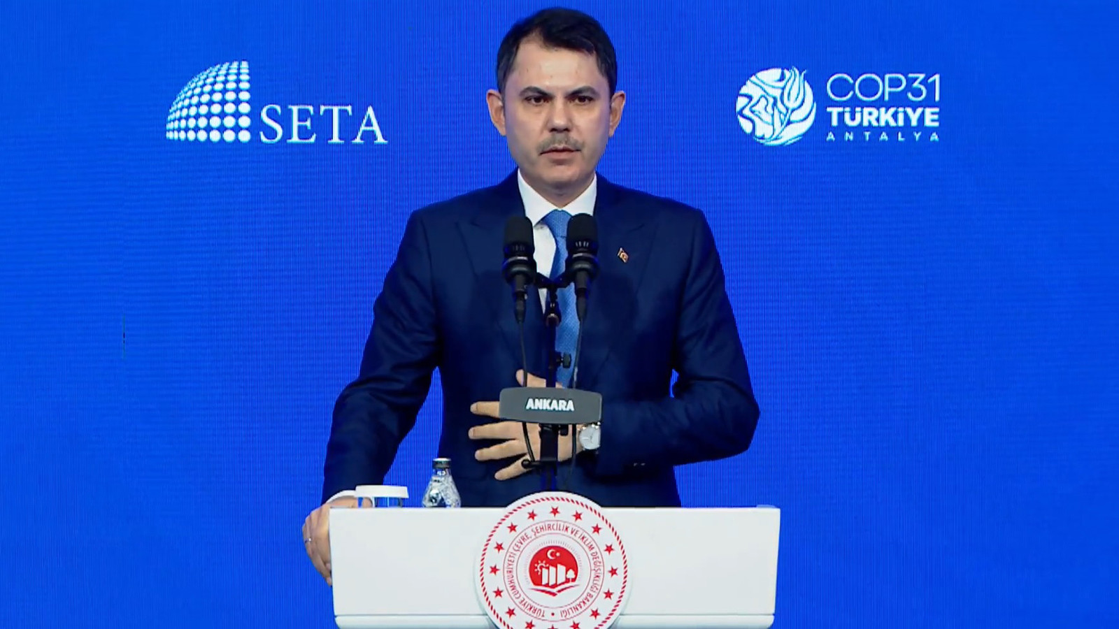 Çevre, Şehircilik Bakanı Kurum: COP31'de en çok su ve gıdaya dikkat çekeceğiz