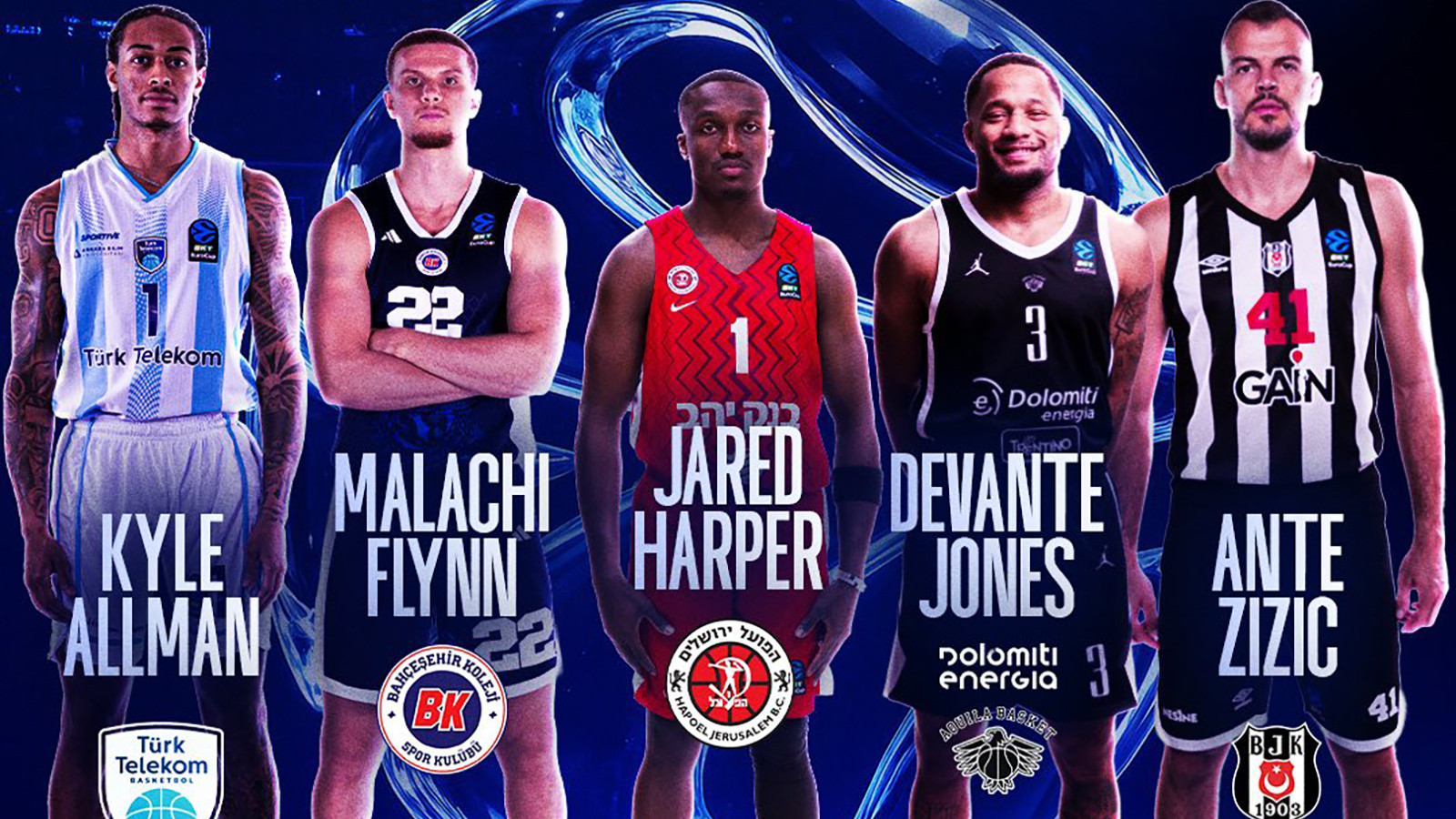EuroCup'ta sezonun en iyi 5'ine Türk takımları damga vurdu