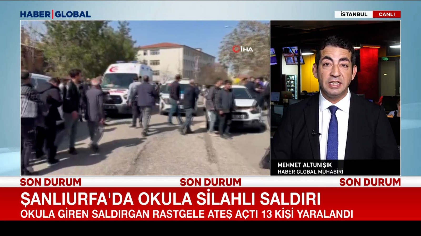 Şanlıurfa’da okuldaki silahlı saldırının detayları