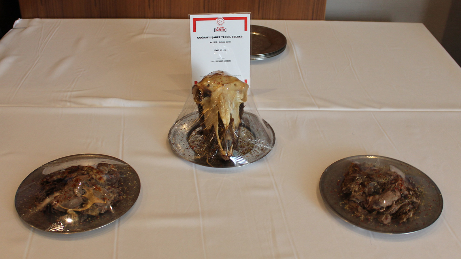 "Sivas Kellesi"ne tescil belgesi verildi