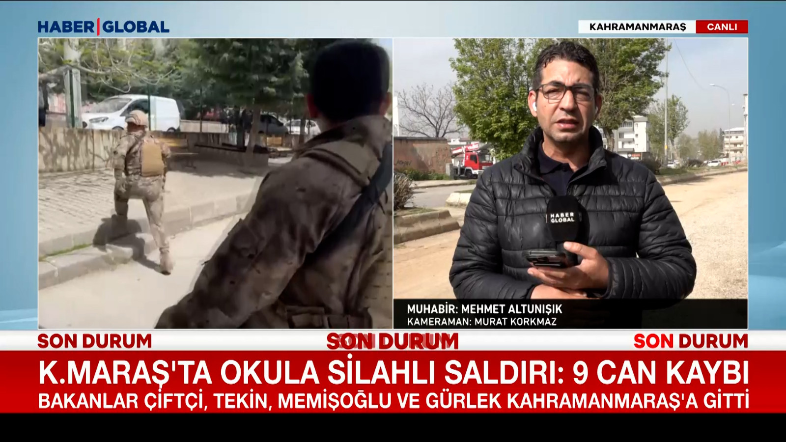 Kahramanmaraş'ta okuldaki silahlı saldırının detayları