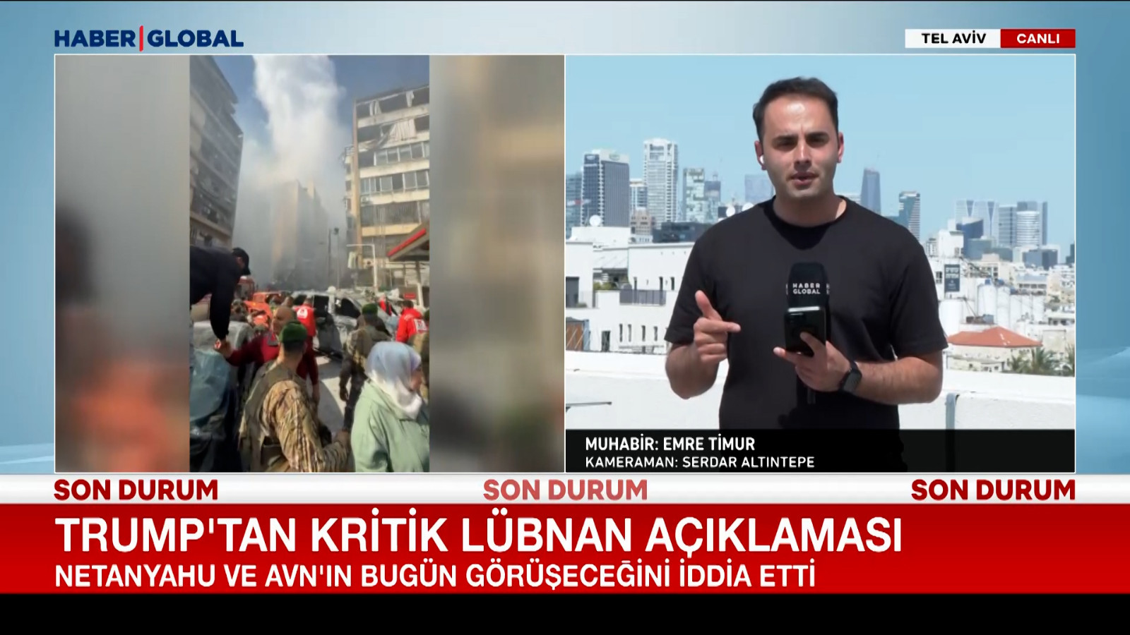 Trump’tan kritik Lübnan açıklaması