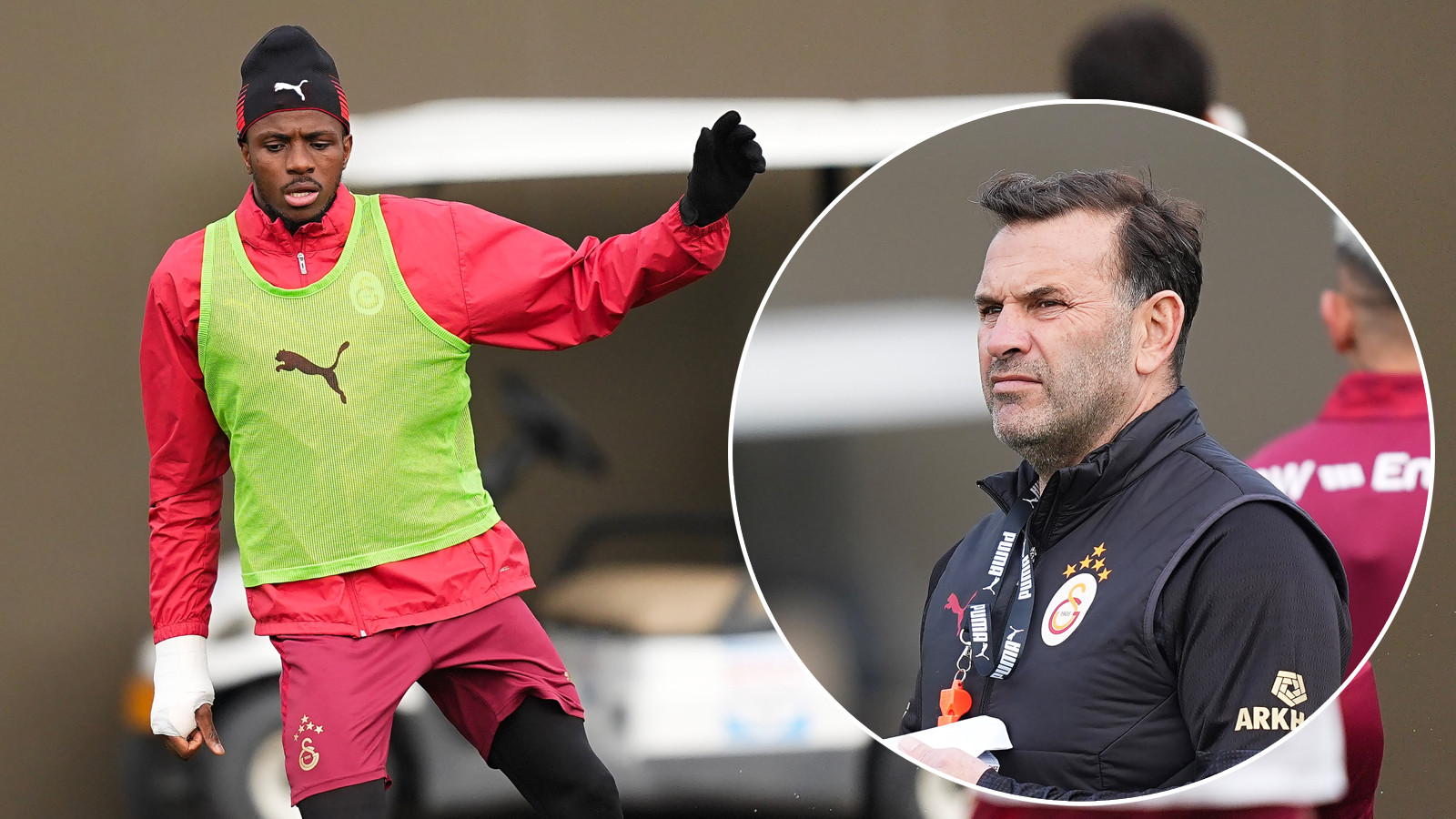 Victor Osimhen, Okan Buruk ile özel görüştü: "Göreve hazırım"