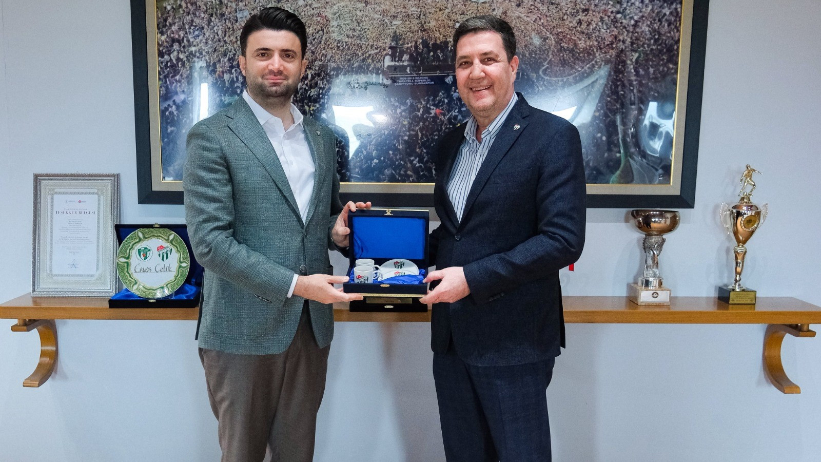 Bursaspor'da şampiyonluk primi kampanyası başladı