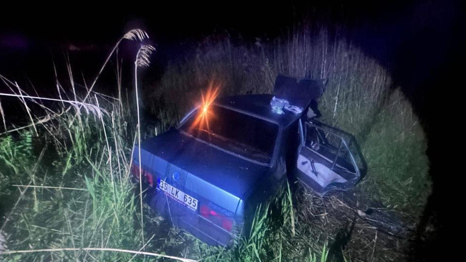 Manisa'da feci kaza: Otomobil kanala uçtu! Acı haber geldi