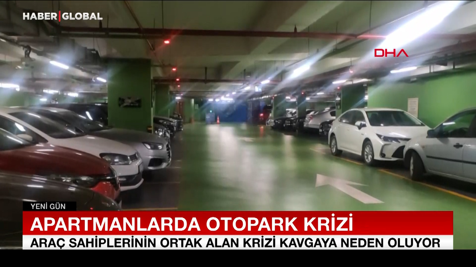Apartmanlarda otopark krizi