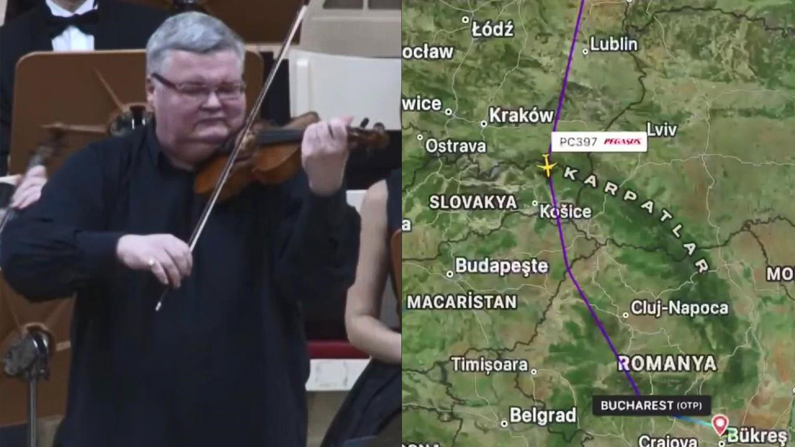 İstanbul uçağı acil iniş yaptı: Rus orkestra şefinin acı ölümü