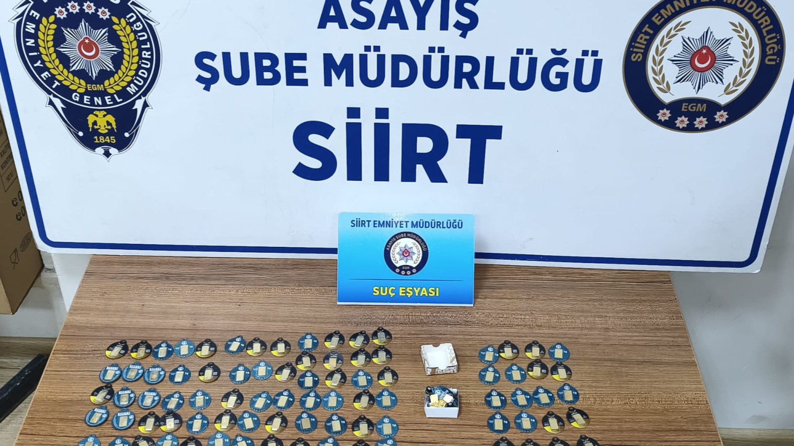 Siirt'te sahte altın operasyonu: İki kişi tutuklandı
