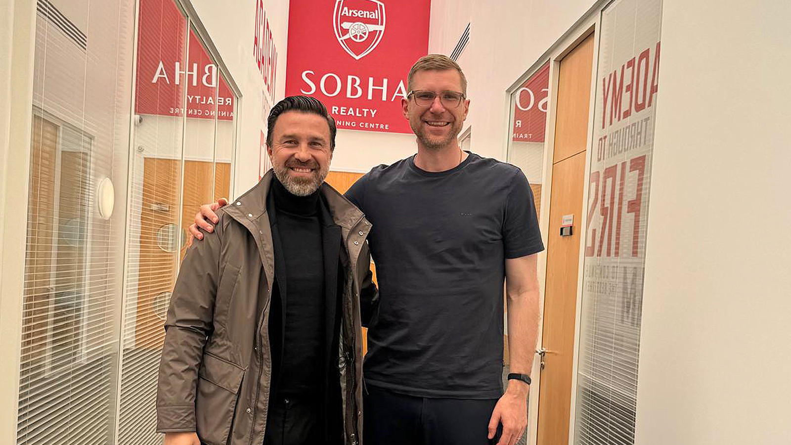 Uğur İnceman, Arsenal Akademisi'ni ziyaret etti