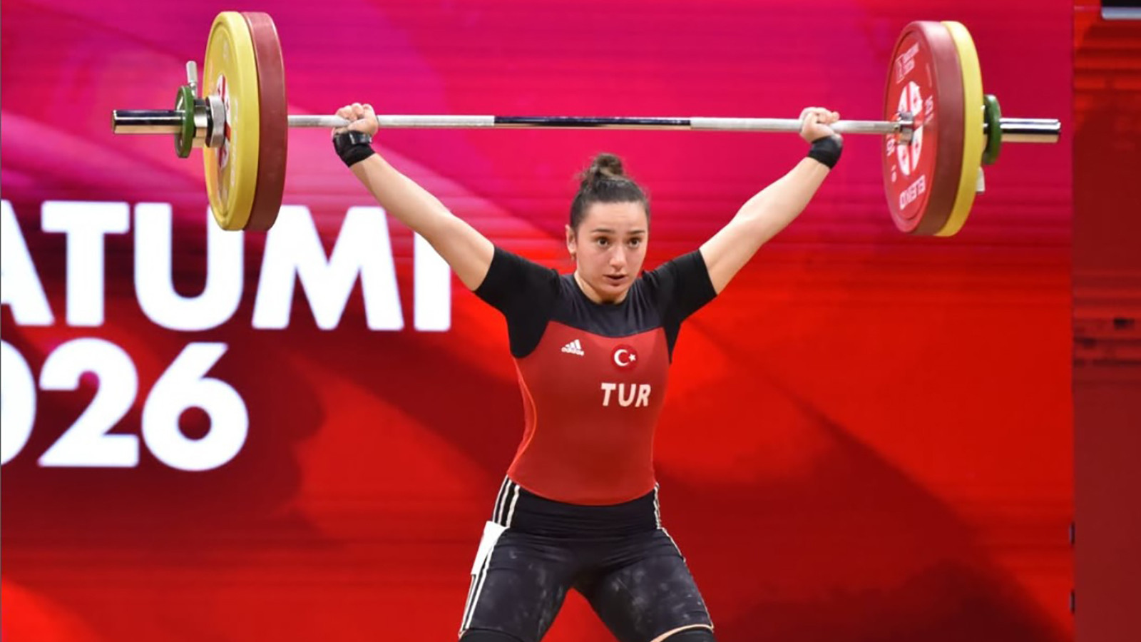 Milli halterci Nuray Güngör, Avrupa 4'üncüsü oldu