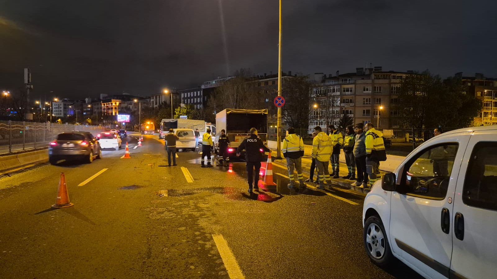 Ankara'da motosiklet kazası: Sürücü ağır yaralandı