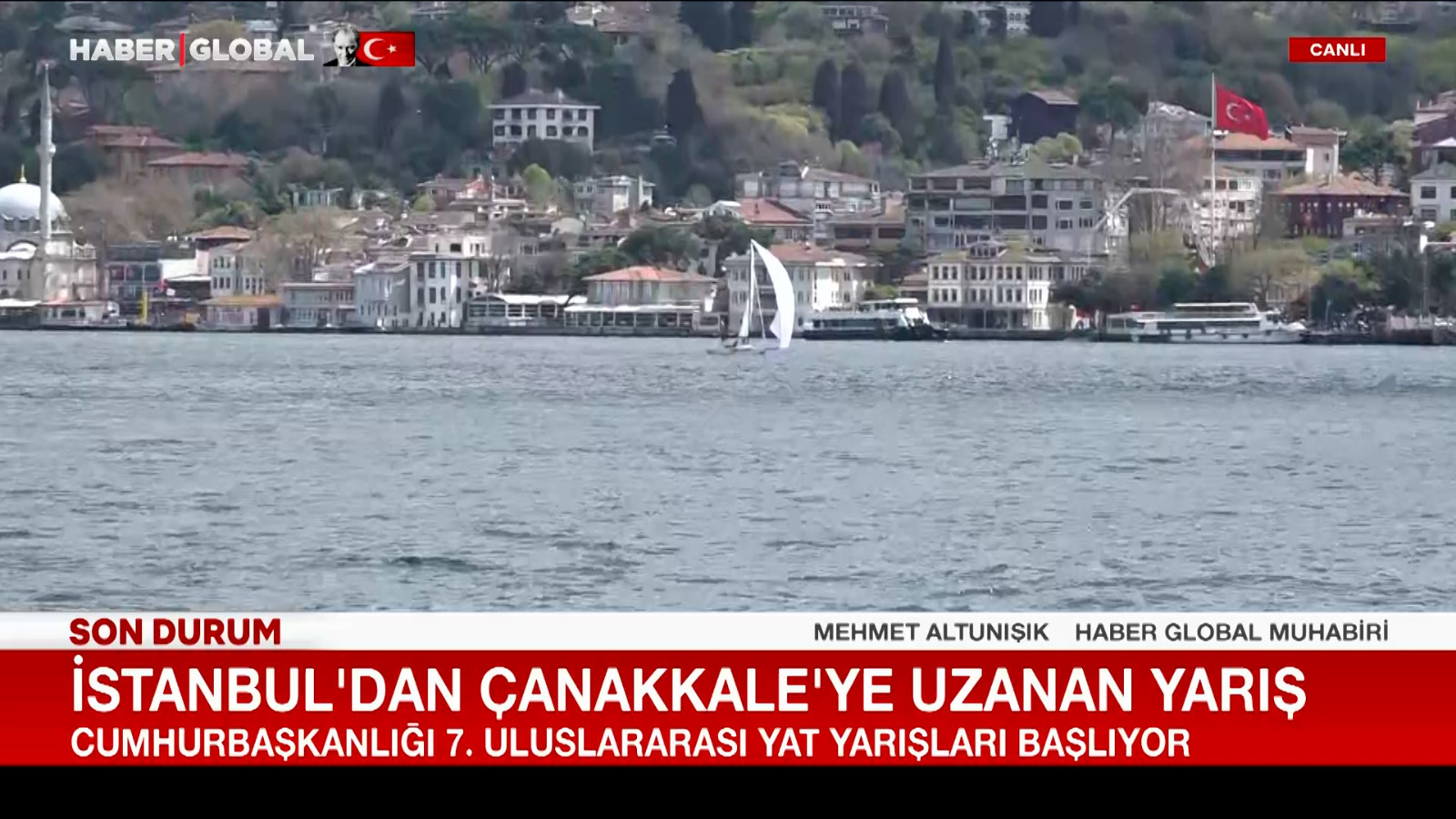 İstanbul'dan Çanakkale'ye uzanan yarış