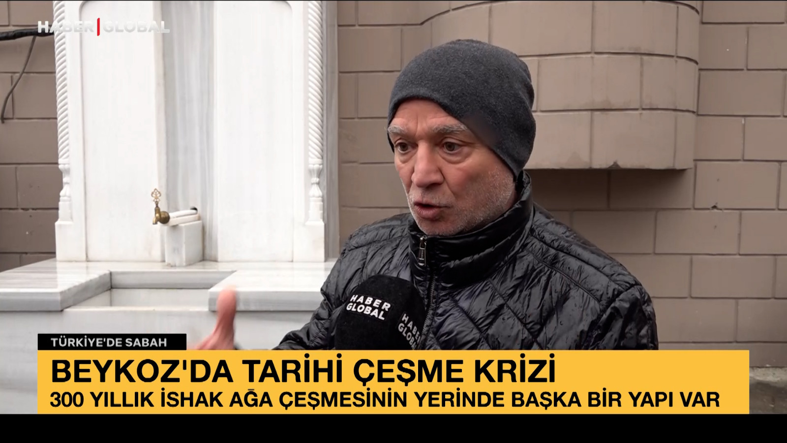 Beykoz’da tarihi çeşme krizi