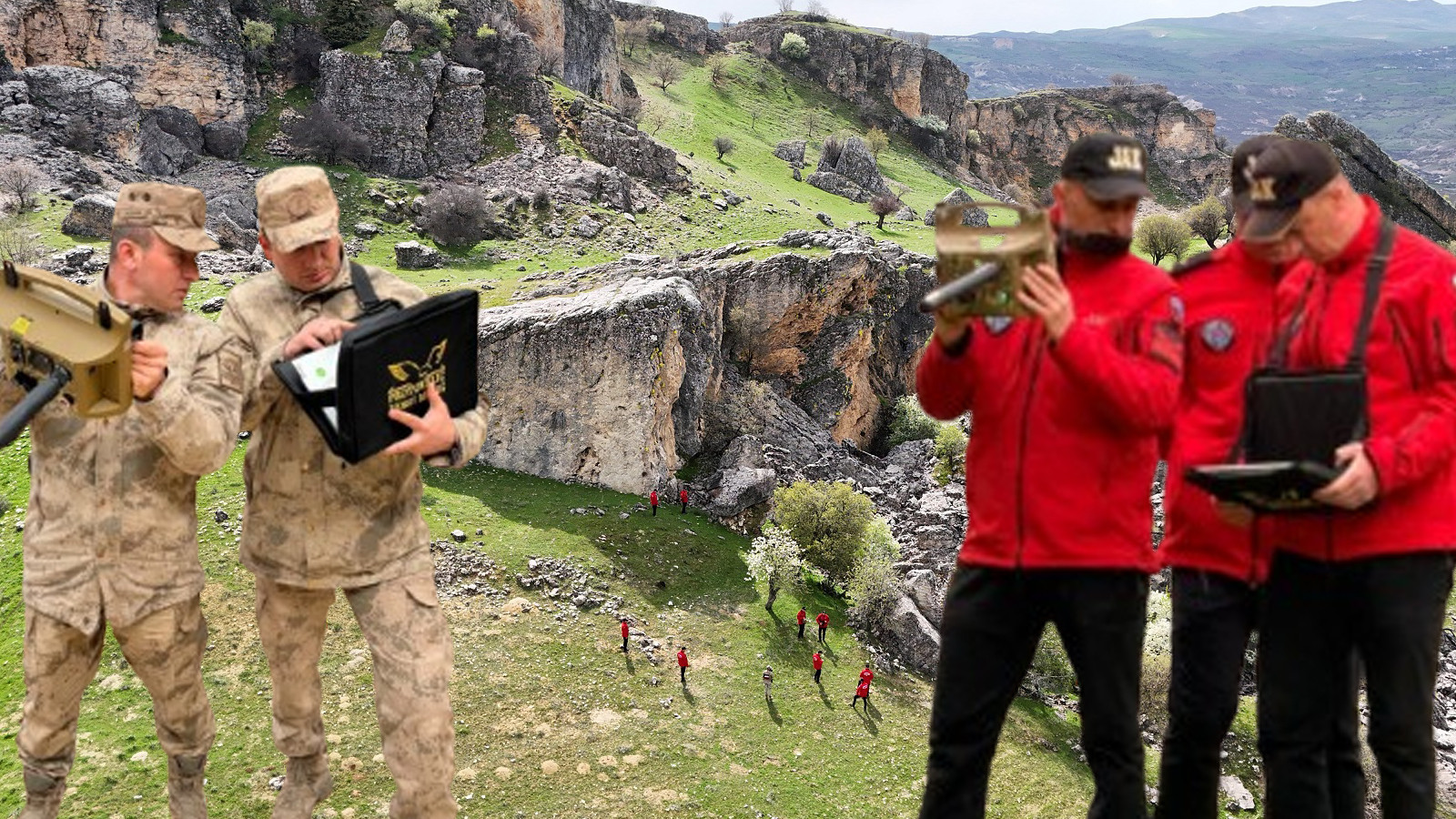 JAK ile JASAT ekipleri bölgede... Tunceli'de her yer didik didik aranıyor!